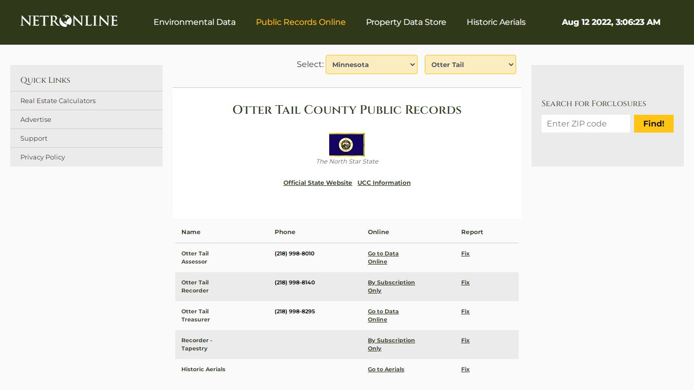 NETR Online • Otter Tail • Otter Tail Public Records ...